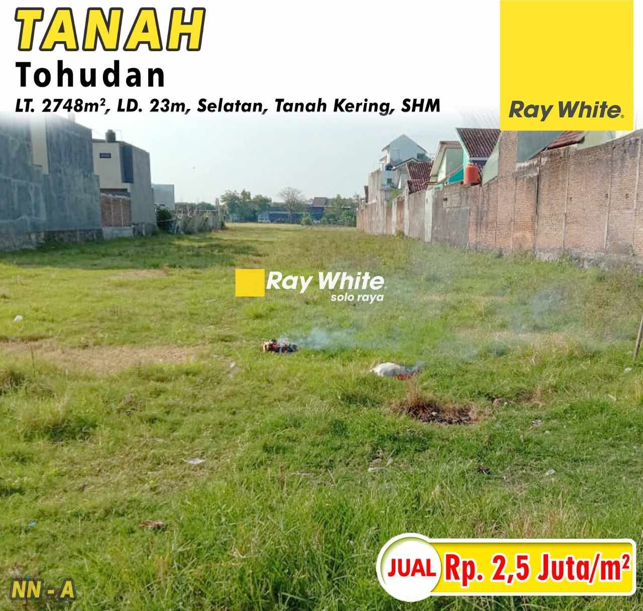 Nanik-Tanah jual jetis tohudan colomadu karanganyar. Hrg 2,5Jt per m2. Grade A