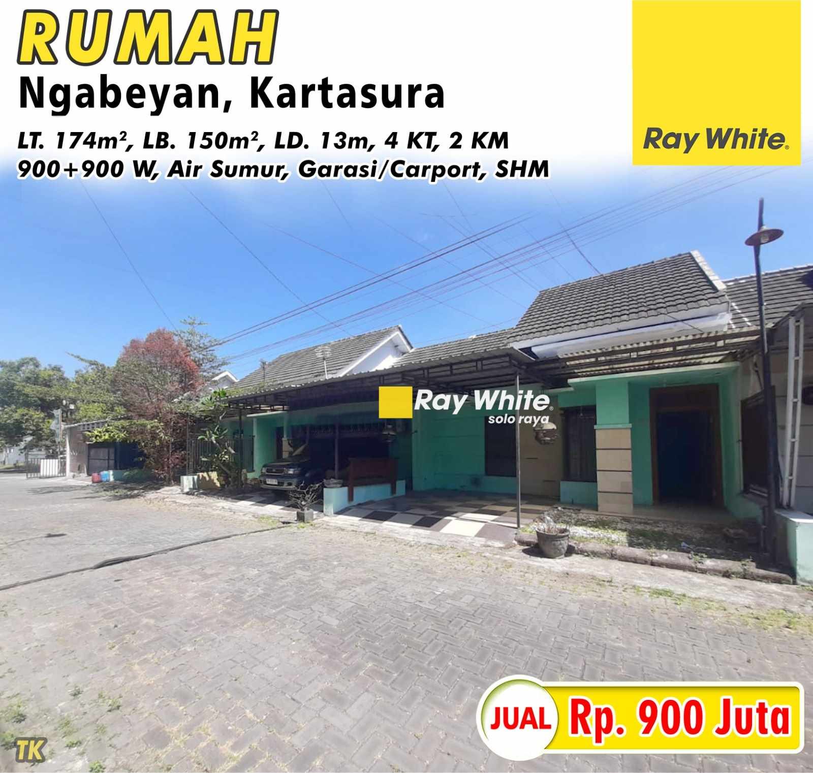 Tatik-Rumah jual perum puri permata regency ngabeyan kartasura sukoharjo. SHM 3295. Hrg 900Jt