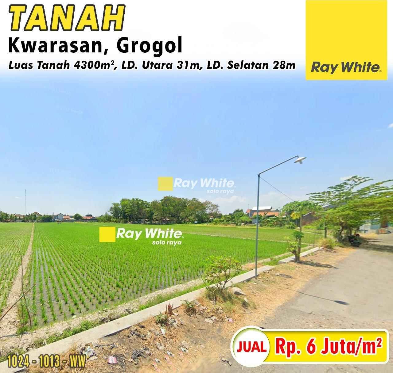 1013.-Winny-Tanah-jual-jl.-kencur-kwarasan-grogol-sukoharjo.-HRg-6Jt-per-m2-pra-listing