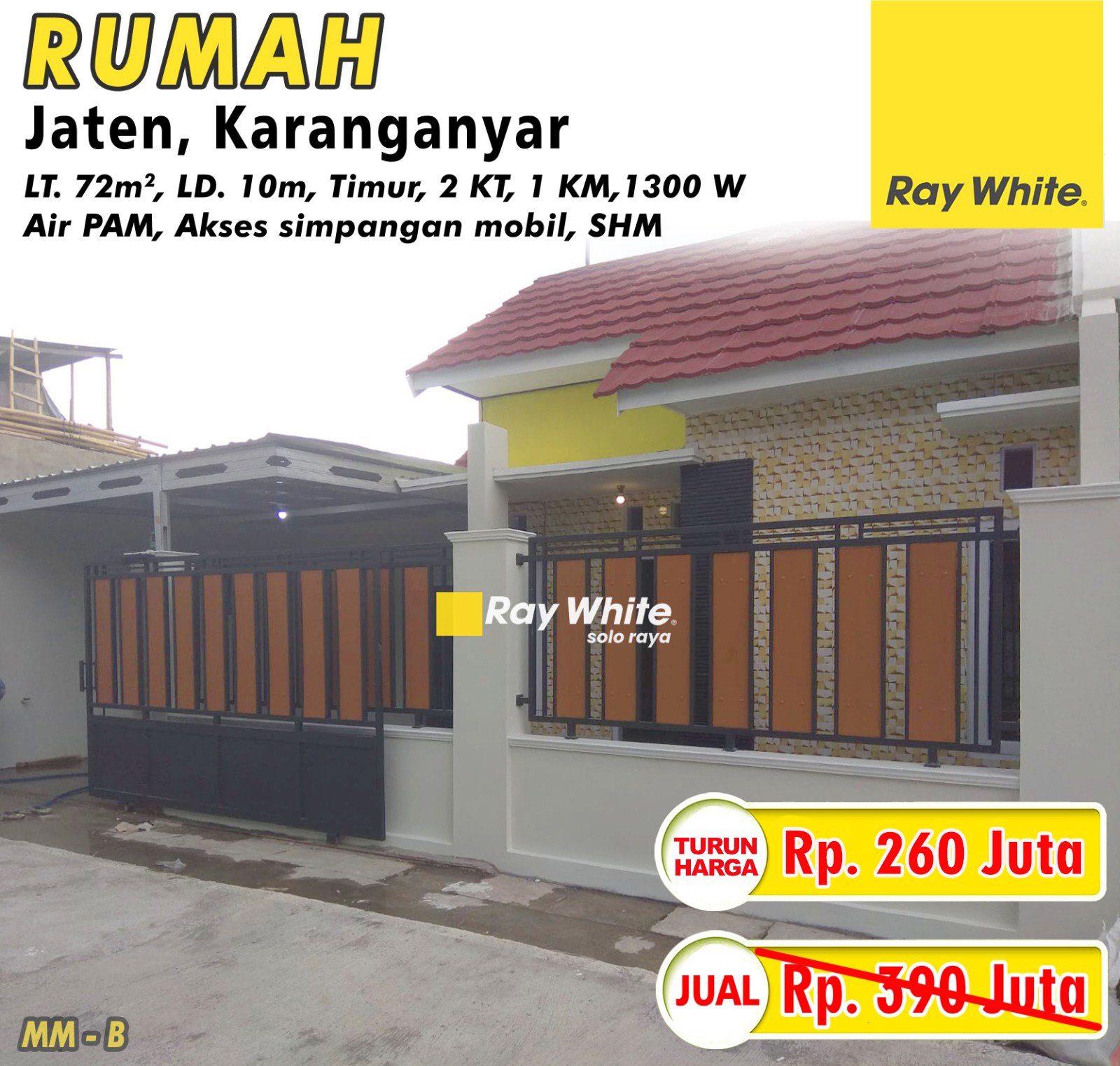 Meme-Rumah jual perum loh agung jaten karanganyar. SHM. Hrg 390Jt turun jd 260Jt. Grade B