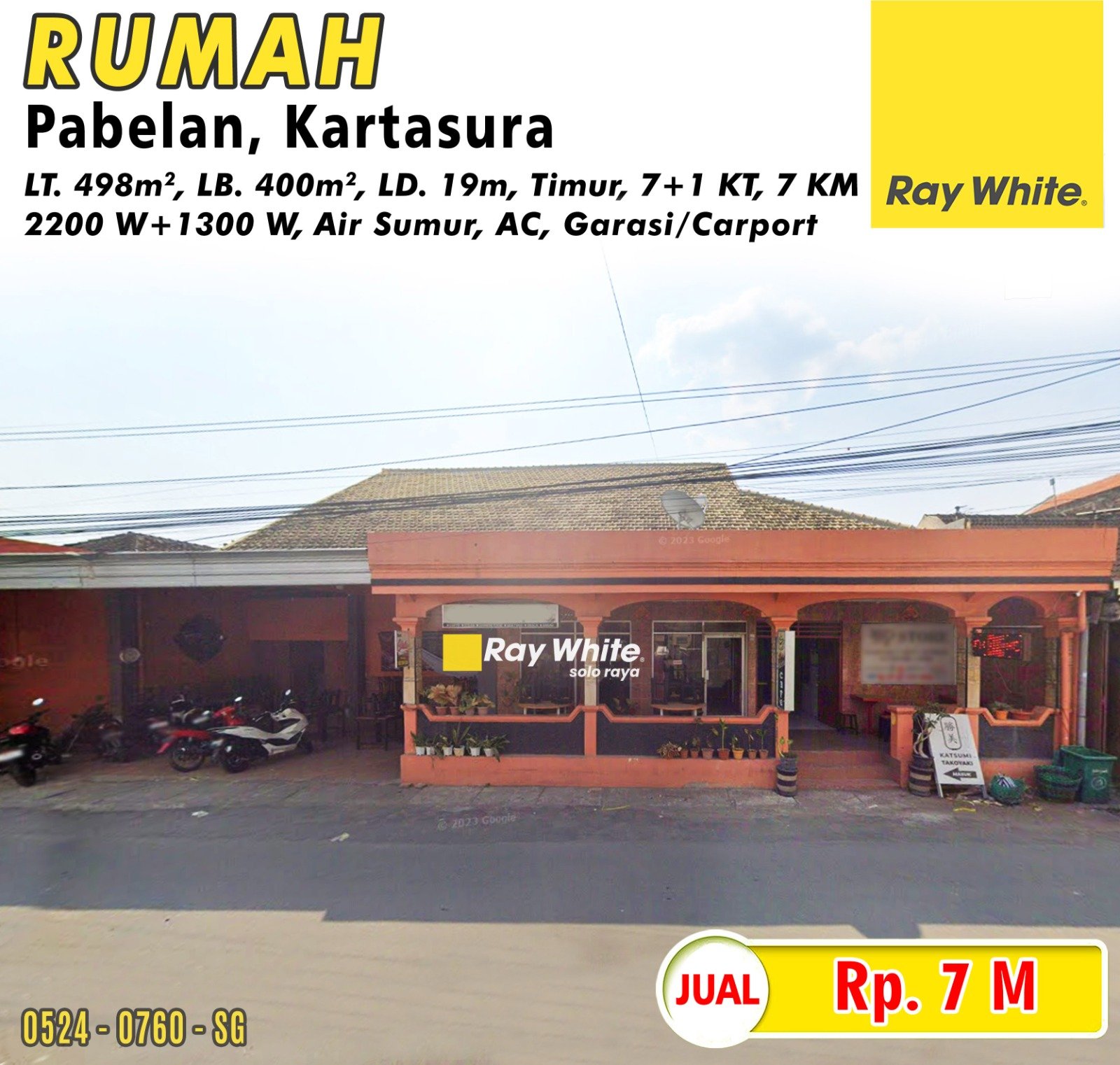 0760.Sugiman-Rumah jual Jl. mendungan pabelan kartasura sukoharjo. HRg 7M (pra listing)