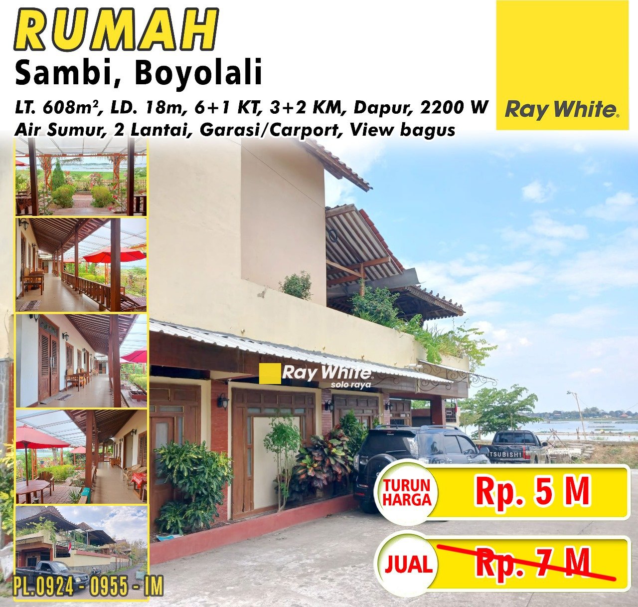 0955. Imam-Rumah jual cengklik senting simo sambi boyolali. HRg 7M turun jd 5M (pra listing)