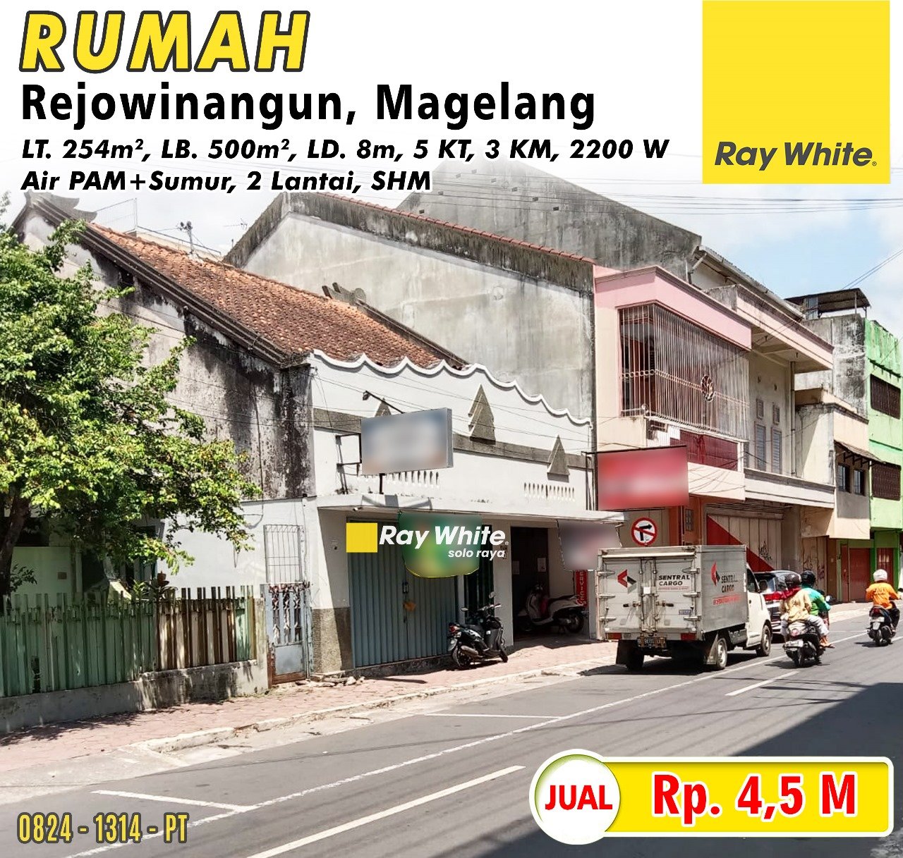 1314. Paulus-rumah jual jl. kalingga rejowinangun Magelang. SHM 242
