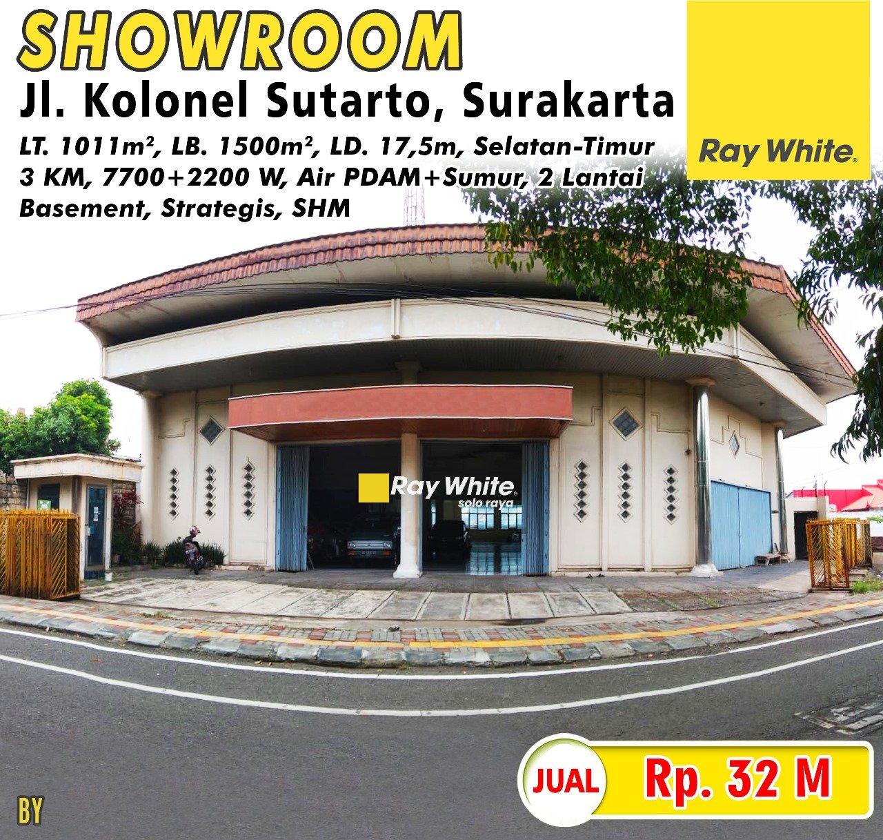 Bayu-Showroom jual jl. kolonel sutarto jebres surakarta. SHM 6516. Hrg 35M turun jd 32M