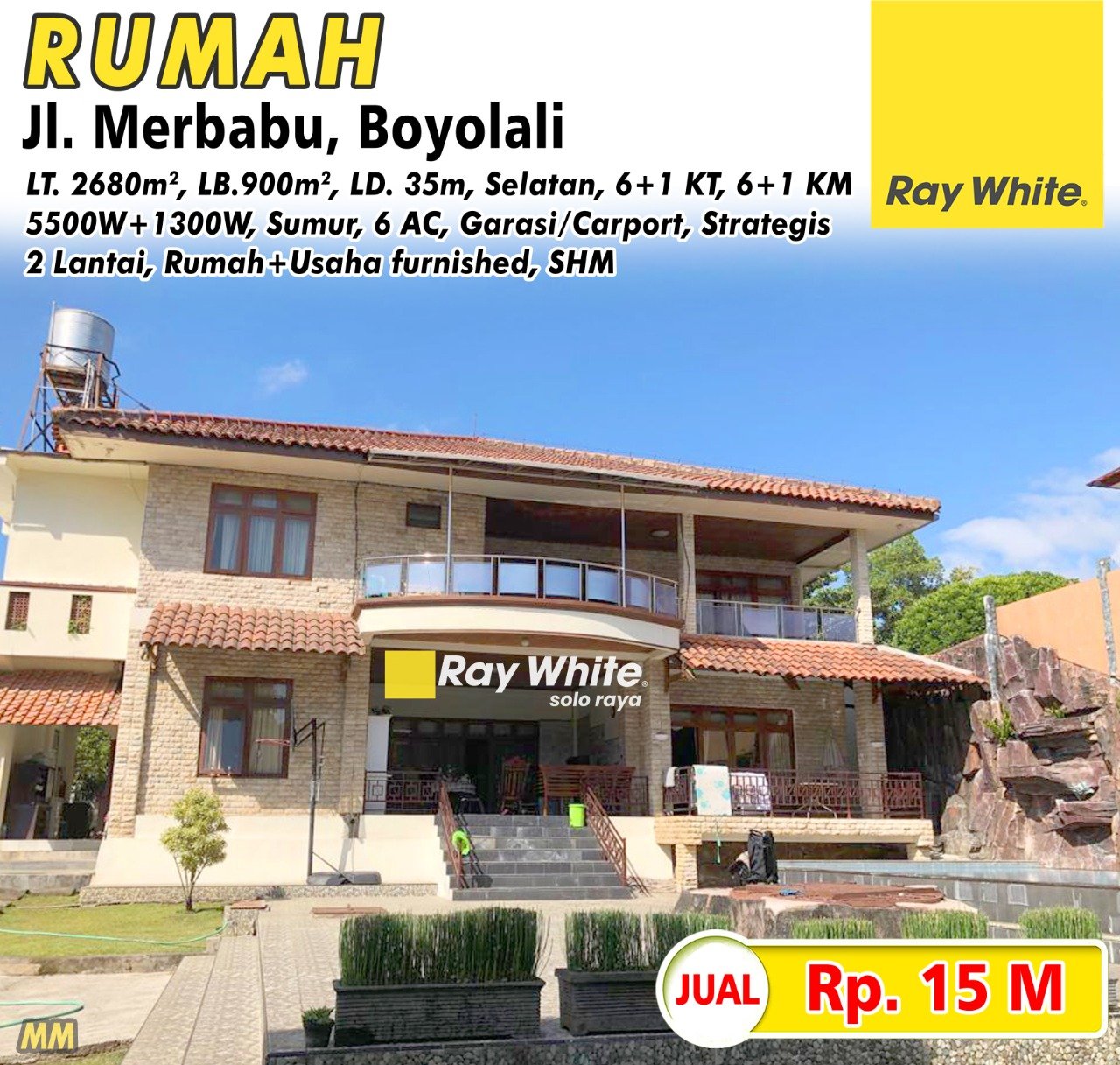 Meme-Rumah jual jl. merbabu winong boyolali. SHM 1804. Hrg 15M