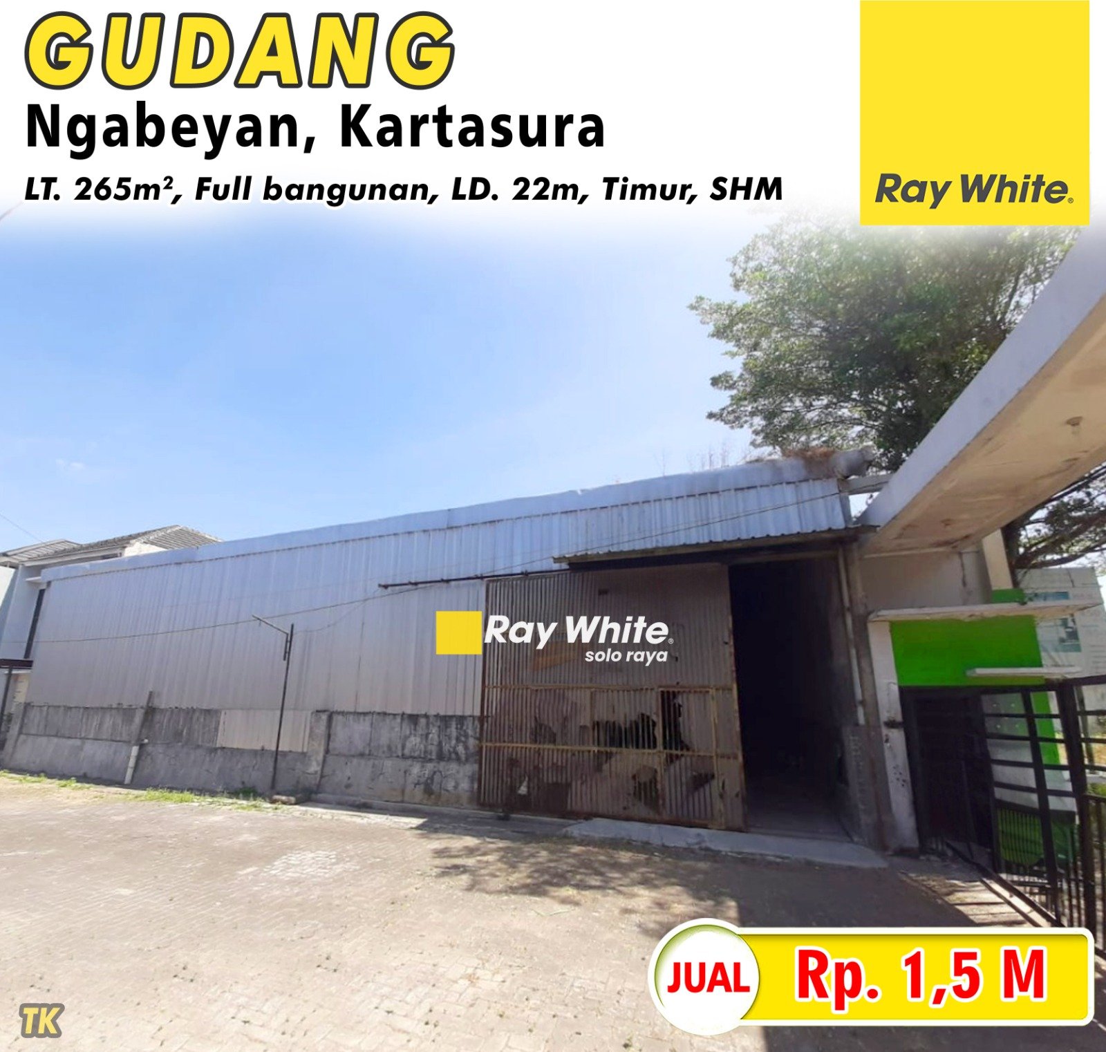 Tatik-Gudang jual perum puri permata ngabeyan kartasura sukoharjo. SHM 3283,3282,3281. Hrg 1,5M