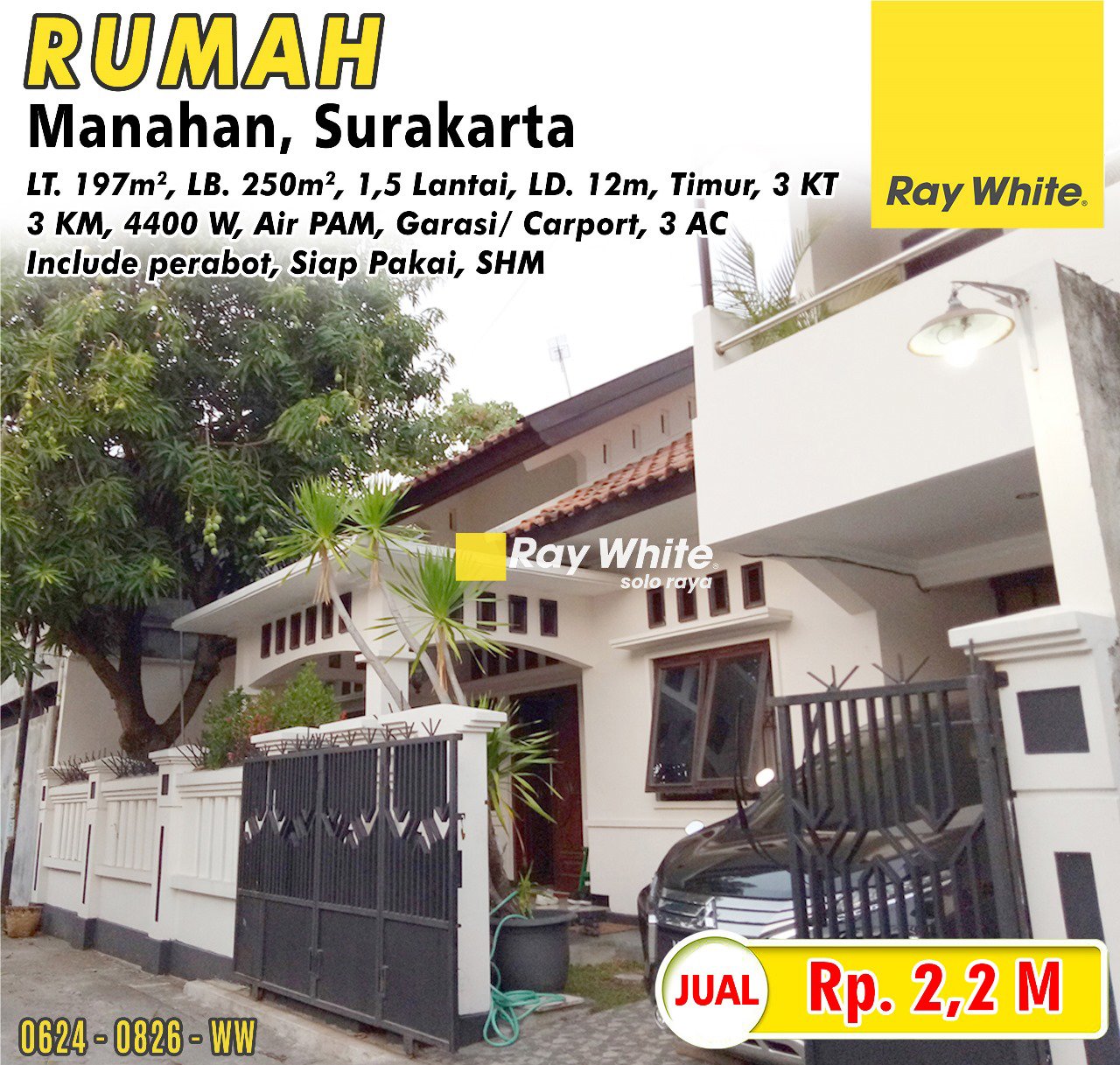 Winny-Rumah jual jl. bromo raya manahan banjarsari surakarta. HRg 2,3M turun jd 2,2M