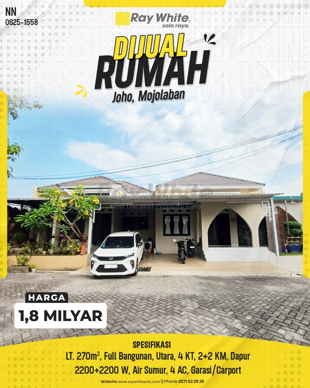 1558. Nanik-Rumah Jual Perum Edelweis Joho Mojolaban sukoharjo. HRg 1,8 Milyar(pralisting)