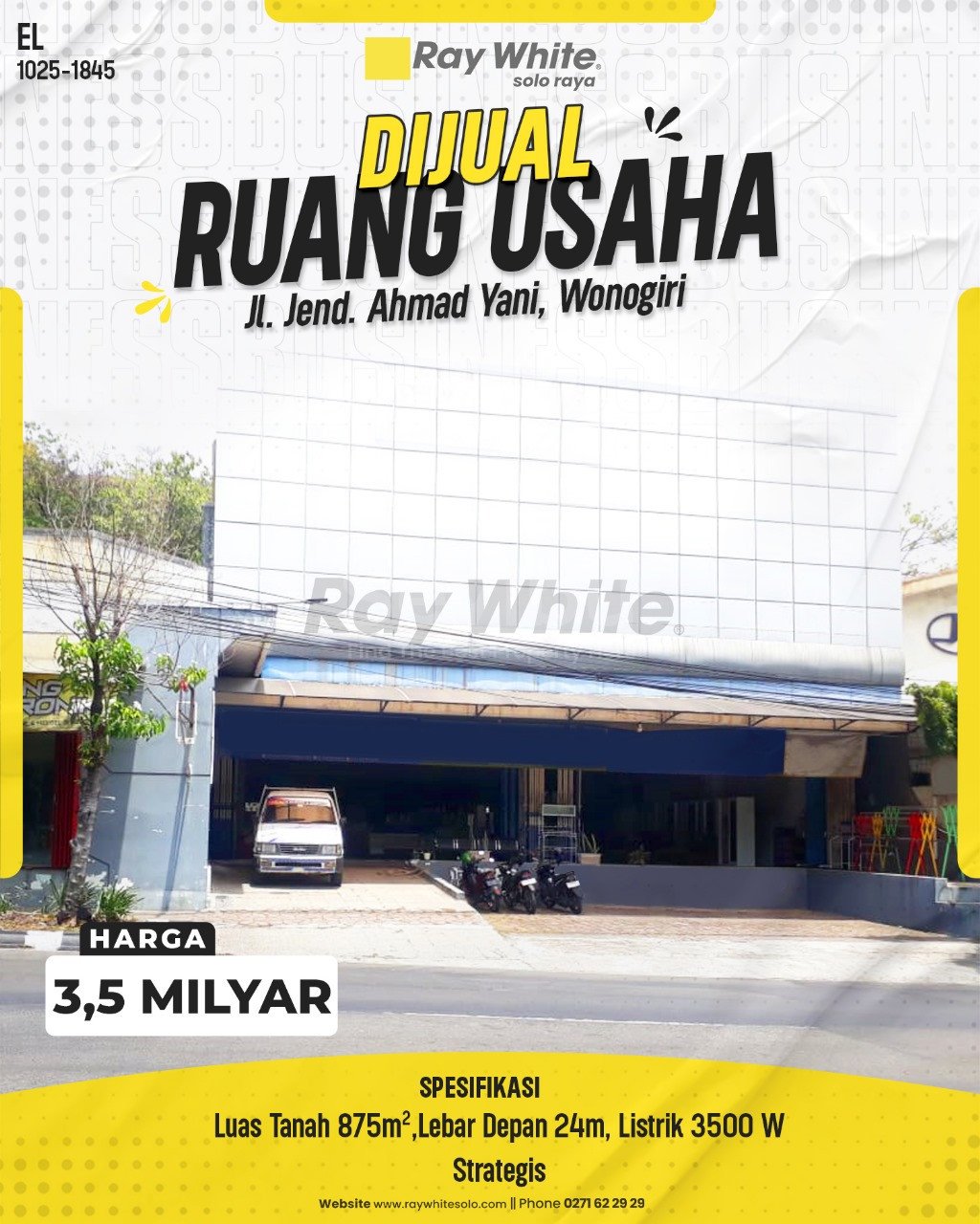 1845. Elsye-Ruang Usaha Jual Giriwono Wonogiri. HRg 3,5 Milyar(pralisting)