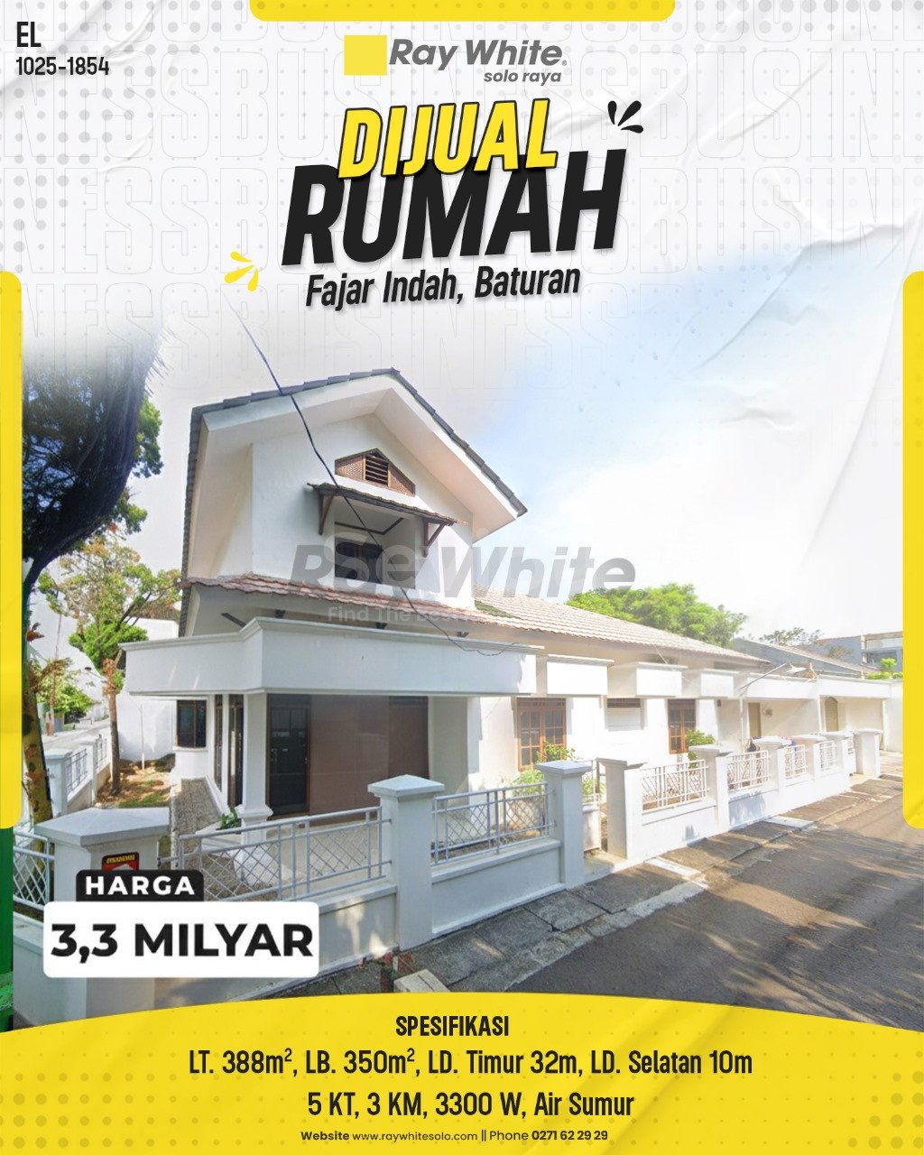 1854. Elsye-Rumah Jual Fajar Indah Baturan Colomadu Karanganyar. HRg 3,3 Milyar(pralisting)