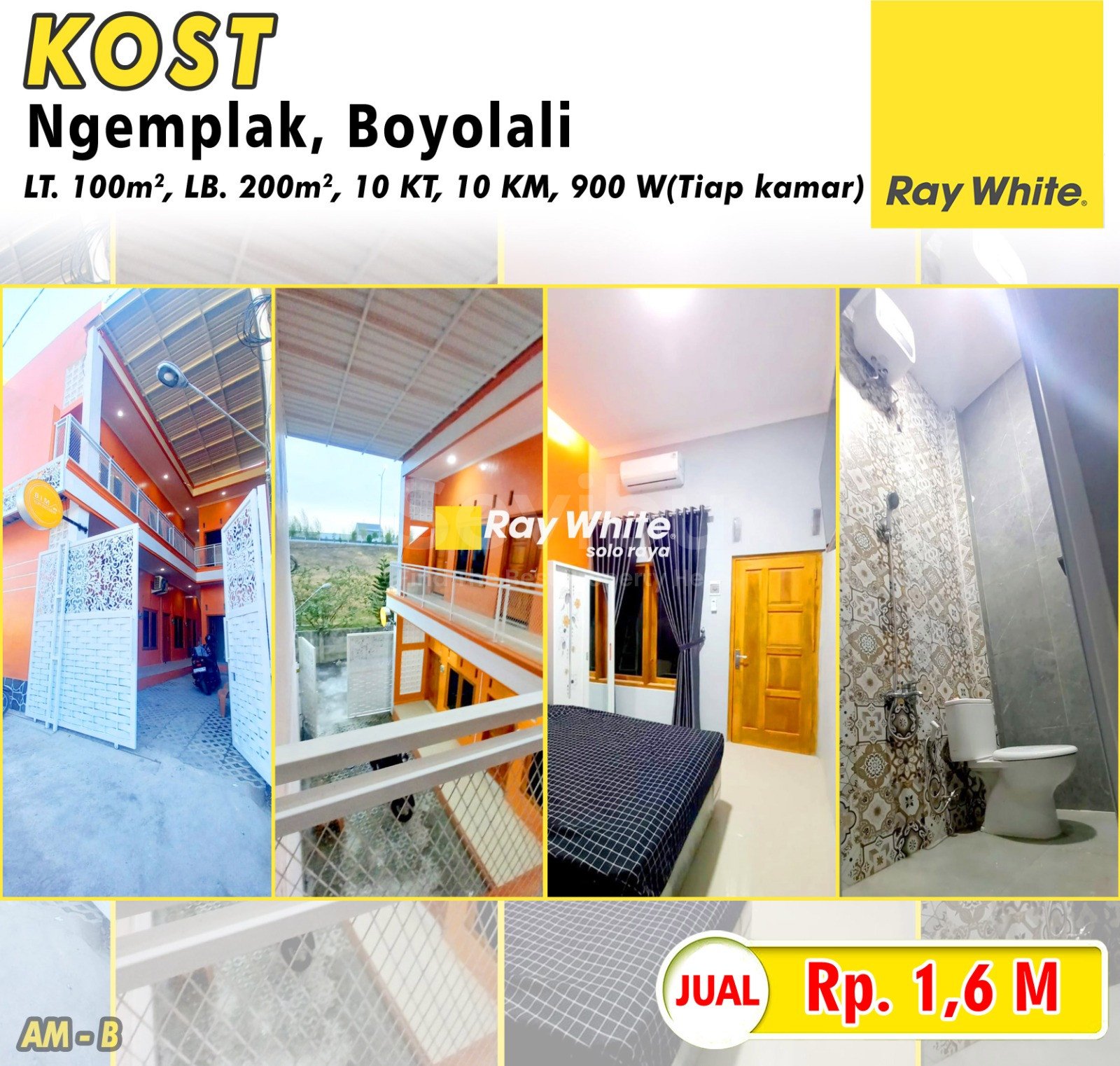 Amrih-Kost jual sawahan ngemplak boyolali. Hrg 1,6M. GRade B (pra listing)