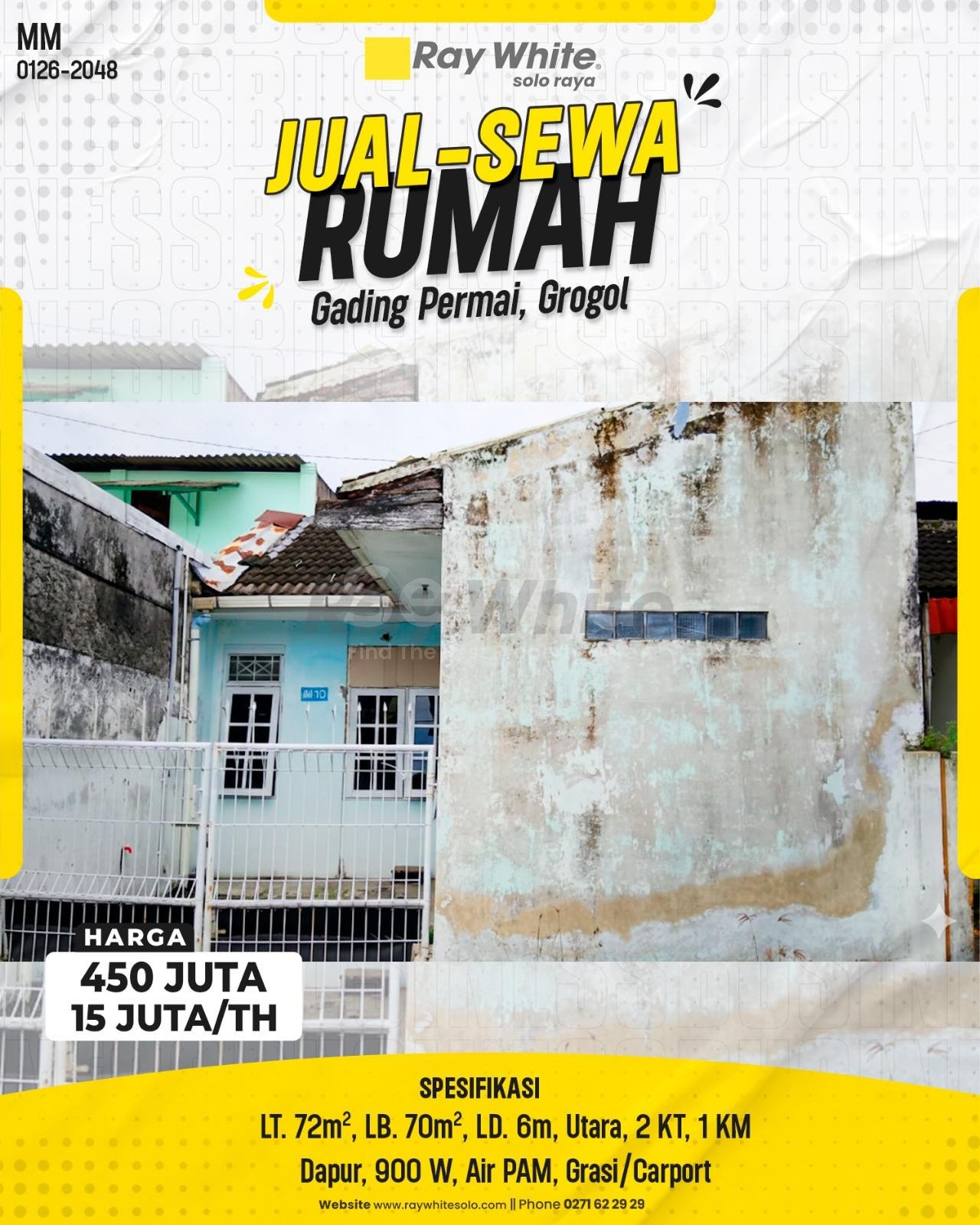 2048.-Meme-Rumah-Jual-Sewa-Jl.-Jodipati-Gading-Permai-Grogol-Sukoharjo.-HRg-450-Juta-15-Juta-per-Thpralisting