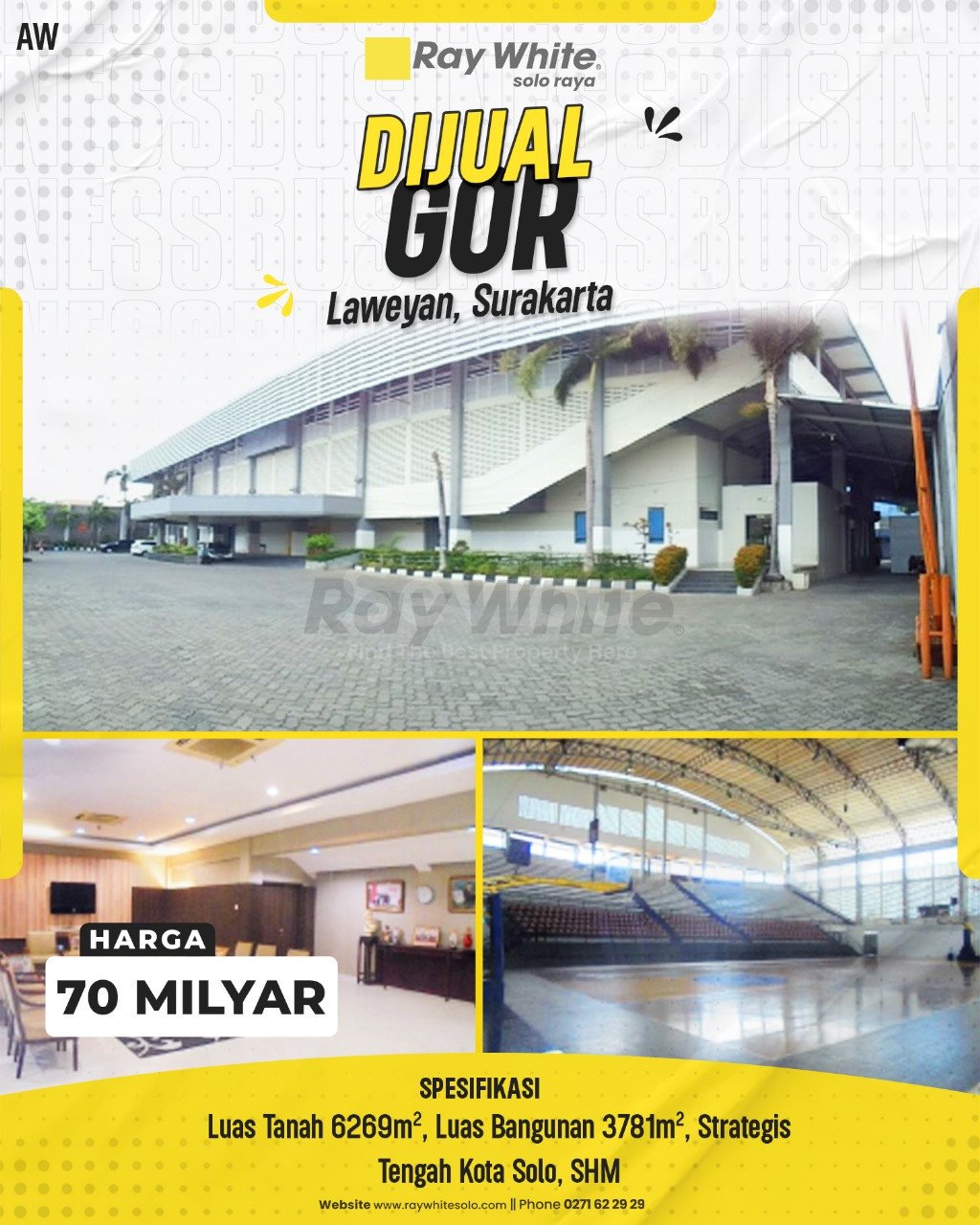 Awan-Gor dijual laweyan surakarta. HRg 70M (non listing)