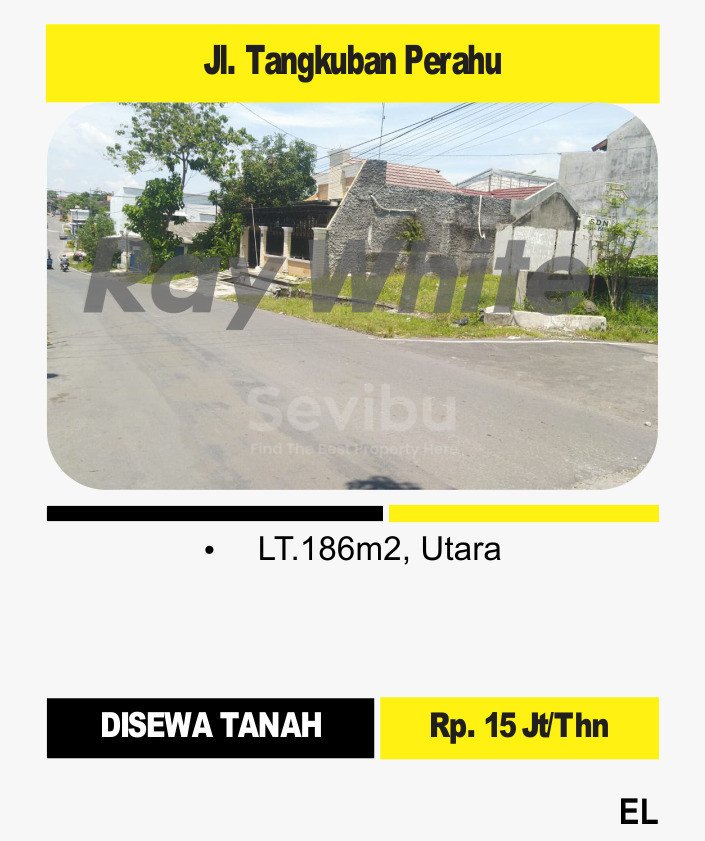 Elsye-Tanah sewa Jl. tangkuban perahu mojosongo jebres surakarta. Hrg 15jt per th