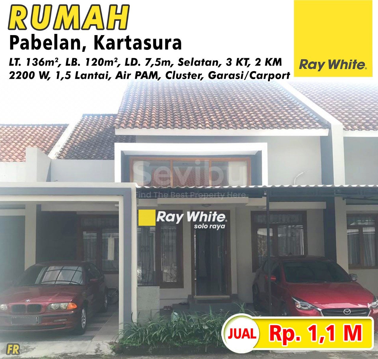 Fredy-Rumah jual perum alexandria pabelan kartasura sukoharjo. Hrg 1,1M