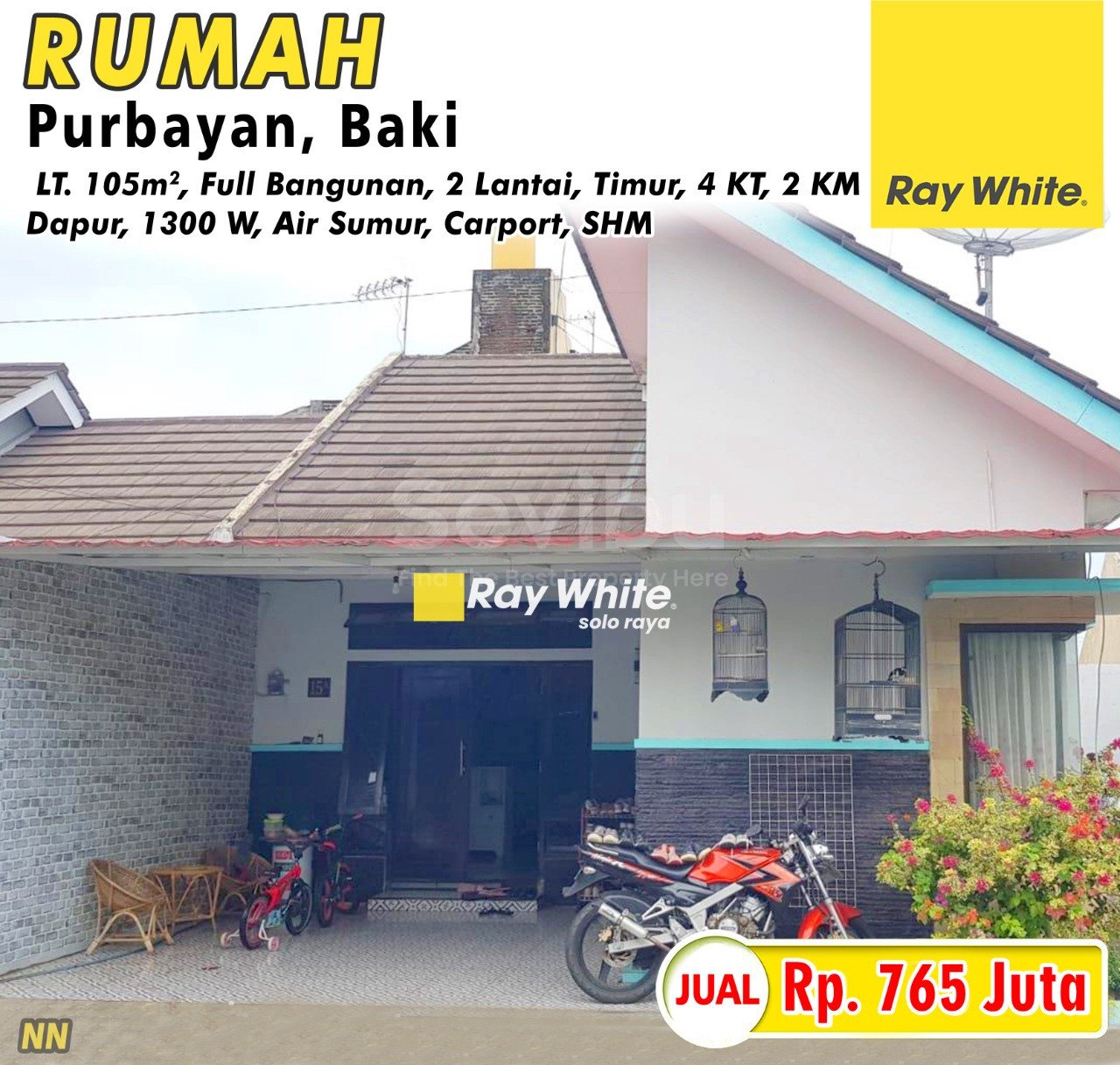 Nanik-rumah jual perum cipta purbayan purbayan baki sukoharjo. Hrg 765Jt