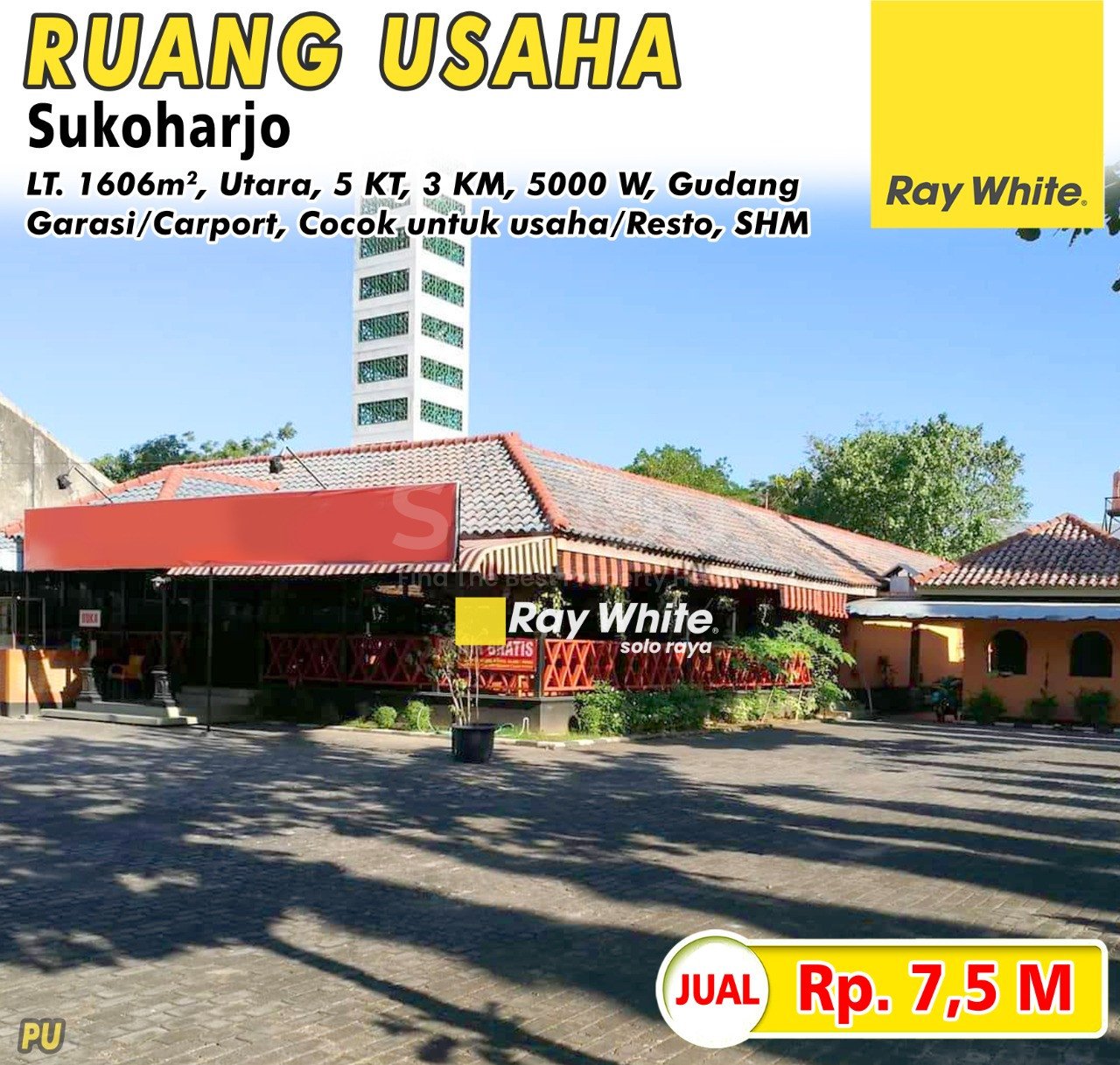 Purwanti-R.Usaha jual jombor bendosari sukoharjo. HRg 7,5M