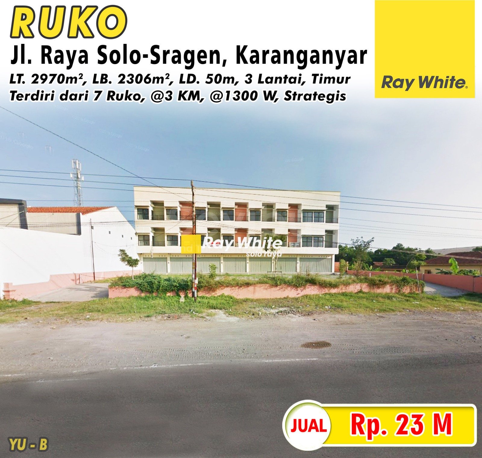 Yuniar-Ruko jual jl. raya solo sragen kebak kebakkramat karanganyar. HRg 23M (pralisting)
