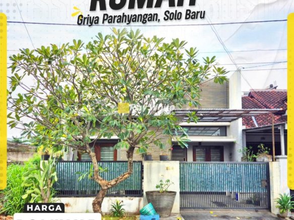 Dijual Rumah Perumahan Griya Parahyangan Solo Baru Grogol Sukoharjo