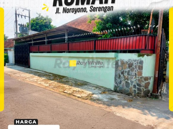 Dijual Rumah Luas Strategis Siap Huni Dawung Serengan Surakarta Solo