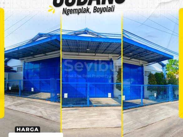 Dijual Gudang Strategis Akses Kontainer Pinggir Jalan Raya