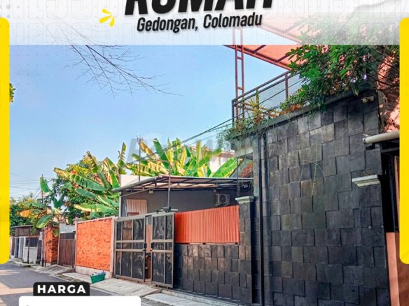 Rumah Mewah Luas 2 Lantai Lebar Depan 14m di Colomadu