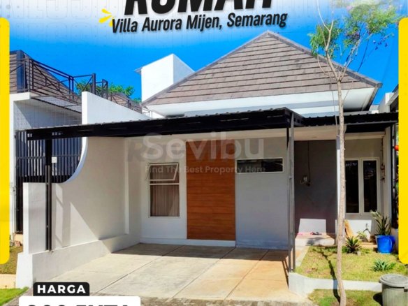 Rumah Modern Minimalis Siap Huni Villa Aurora Mijen Semarang