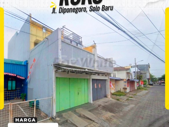 Dijual Aset Premium Terdiri dari 2 Unit Ruko Hadap Utara Madegondo