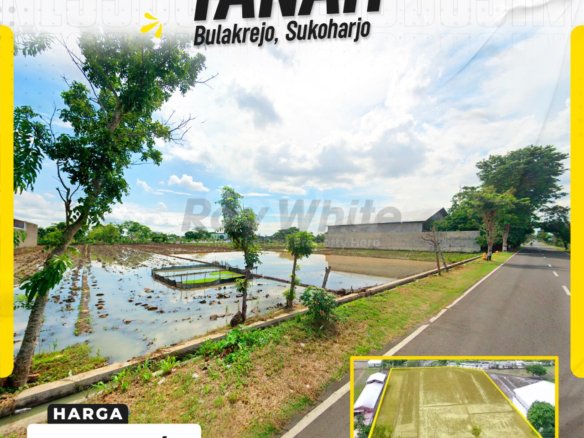 Tanah Kavling Industri Hadap Utara Akses Kontainer di Bulakrejo