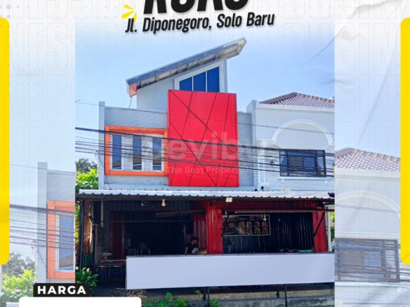 Dijual Ruko Premium Hadap Utara Siap Pakai di Madegondo Solo baru