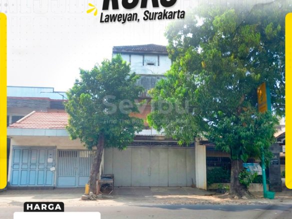 Ruko Strategis Bonus Rumah Burung Walet Aktif Prospektif di Laweyan