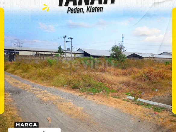 Tanah Komersial & Industri Luas 1504m² Lebar Depan 30m Akses Kontainer