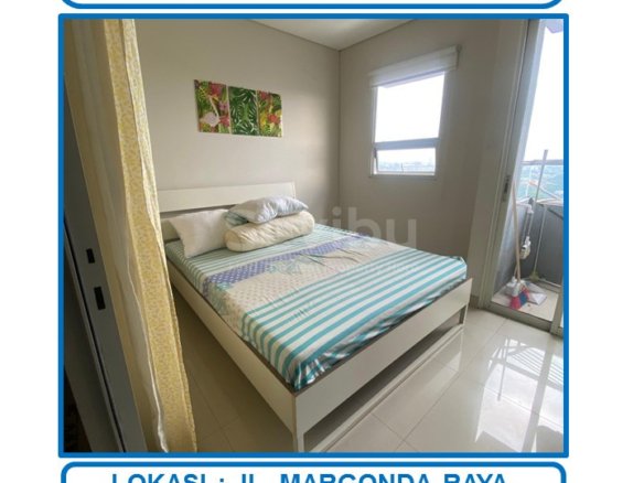 Jual Cepat Harga Spesial Apartemen Atlanta Residence 1 BR full furnished di Beji, Depok