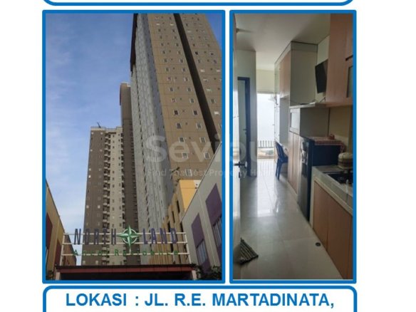 Jual Cepat Spesial Apartemen Northland Ancol Residence 1 BR full furnished di Pademangan, Jakut.