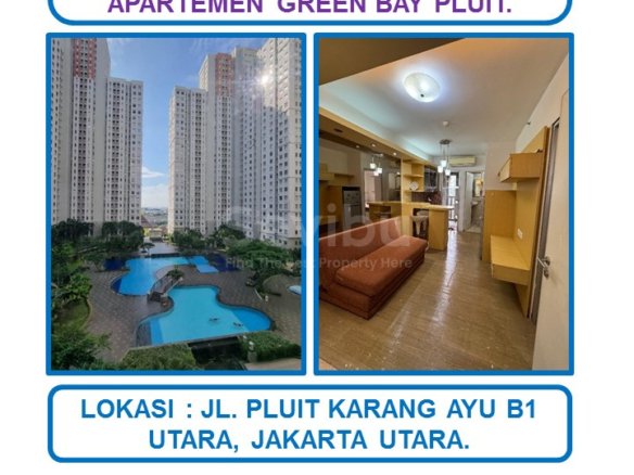 Jual Cepat 1 Unit Apartemen Green Bay Pluit 2 Bedrooms full furnished di penjaringan, Jakarta Utara