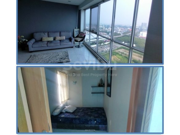 Jual Cepat Apartemen Tifolia Tipe 2 BR Hook full furnished di Pulogadung, Jakarta Timur