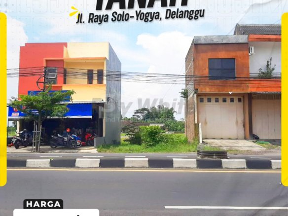 Dijual Tanah Siap Bangun, di Jl Raya Solo-Yogya Delanggu