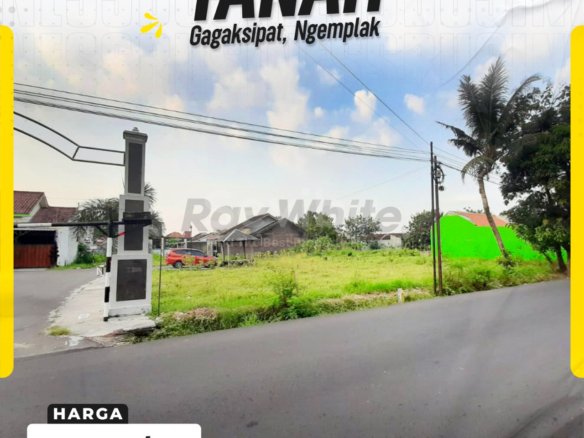 Dijual Tanah Kavling, Cocok untuk Tempat Usaha di Gagaksipat Ngemplak