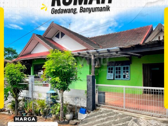 Rumah Asri Luas Terawat Siap Huni di Gedawang Banyumanik Semarang