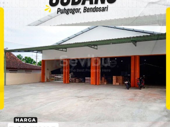 Gudang Super Luas Bangunan Terawat Siap Pakai di Puhgogor Bendosari
