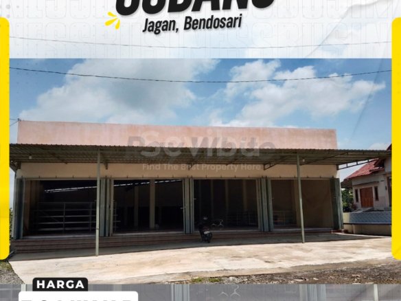 Gudang Super Luas Lahan Lapang Akses Tronton Siap Pakai di Bendosari