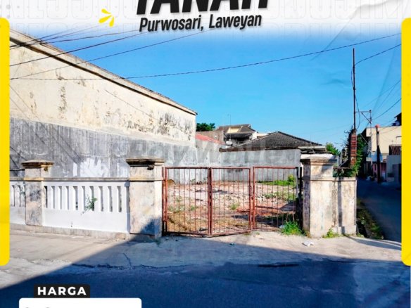 Dijual Tanah Kavling Premium Luas 280m² Lebar Depan 15m