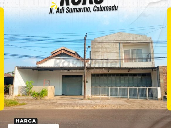 Dijual Ruko Strategis di Jalur Utama Jl. adi sumarmo