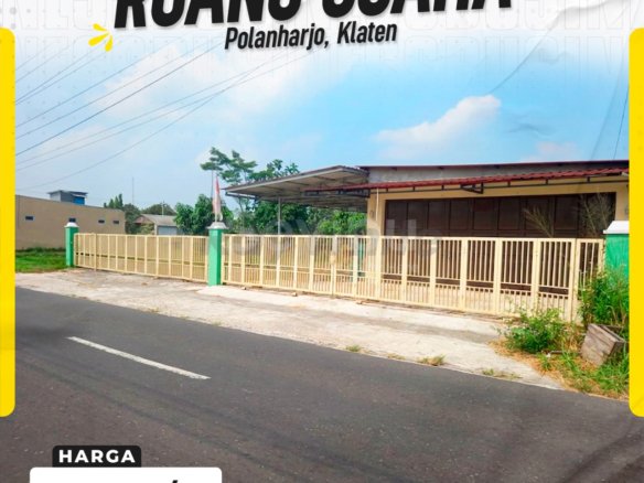 Disewakan Ruang Usaha Luas 3400m² Jalur wisata umbul klaten