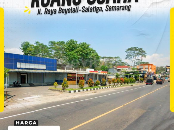 Dijual Ruang Usaha pinggir jalan di Jl Raya Boyolali-Salatiga Semarang