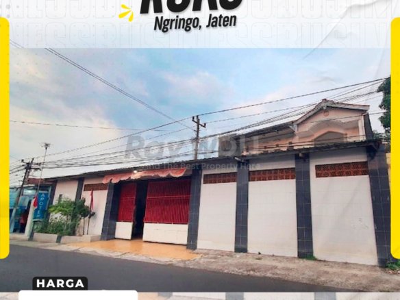 Dijual Ruko Strategis Istimewa Siap Usaha di Ngringo Jaten Karanganyar