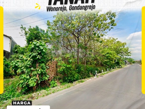 Dijual Tanah Zona Industri Akses Kontainer Dekat Exit Tol Gondangrejo
