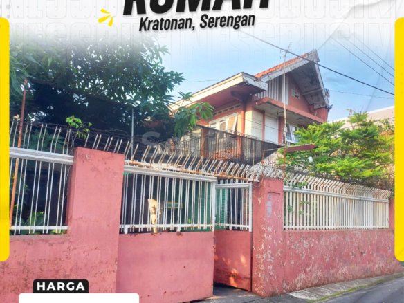 Dijual Rumah Tengah Kota di Jl Maespati Kratonan Serengan Surakarta