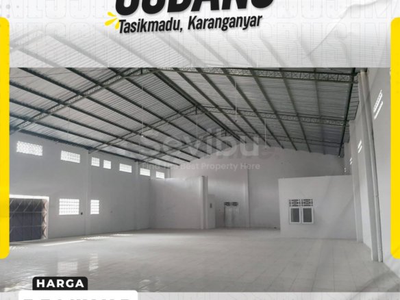 Gudang Super Luas + Rumah Strategis Akses Kontainer di Tasikmadu