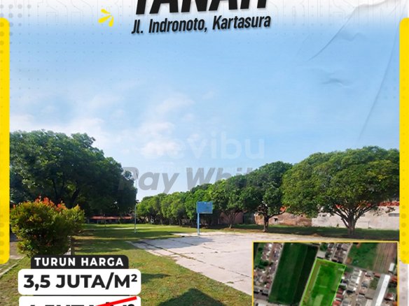 Di Jual Tanah di Jl. Indronoto, Kartasura